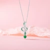 The original design of the national trend snake necklace is feminine and fashionable. The stainless steel collarbone chain of the 12 zodiac cute little snakes is in a wholesale trend Specification image